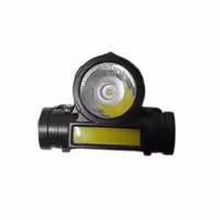 چراغ قوه پیشانی COB و led 