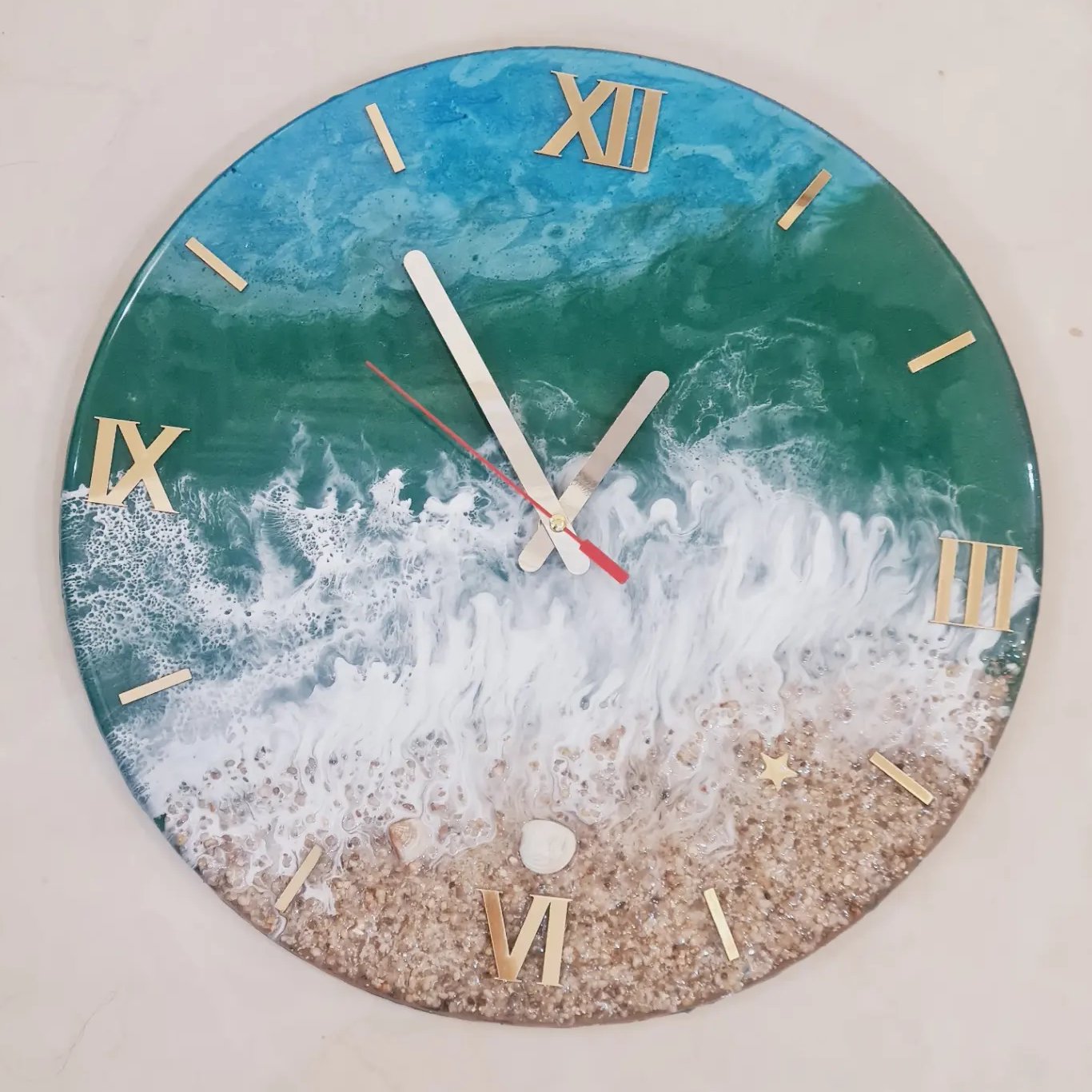  ساعت دیواری طرح دریا 