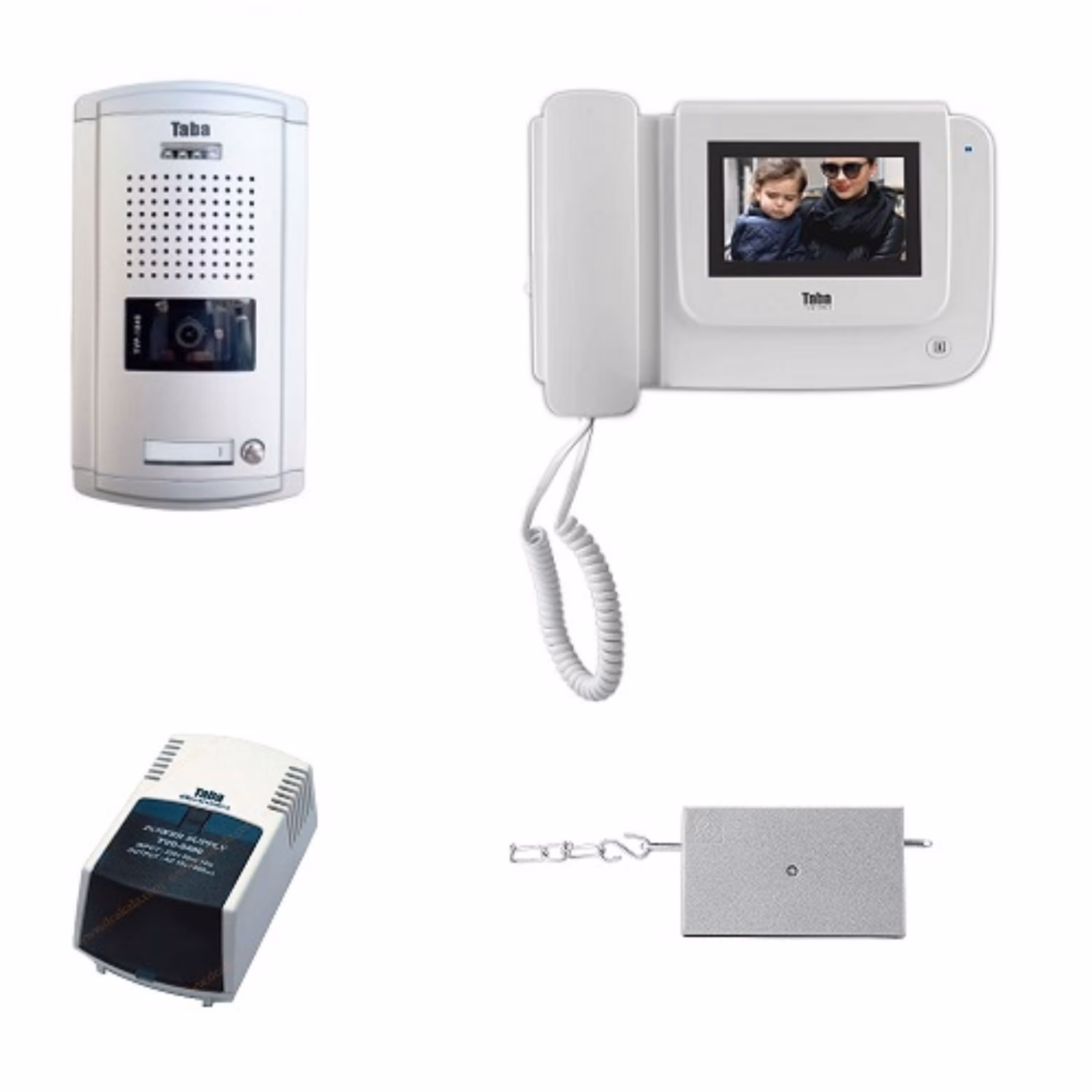 پک 1 واحدی تصویری با مانیتور 1043 تابا الکترونیک