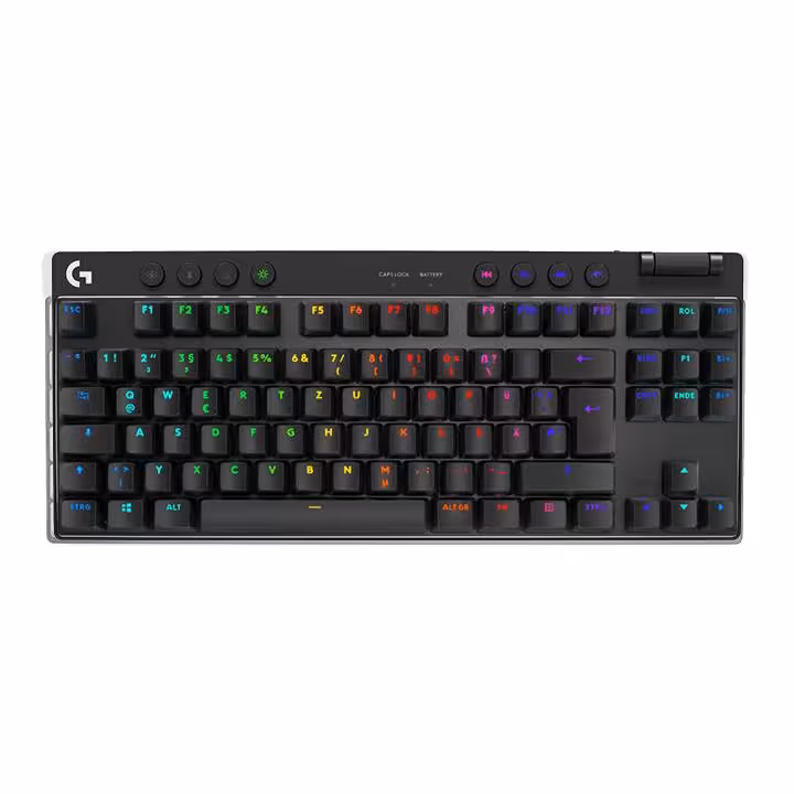 خرید کیبورد Logitech PRO X TKL Lightspeed Brown SW با بهترین قیمت