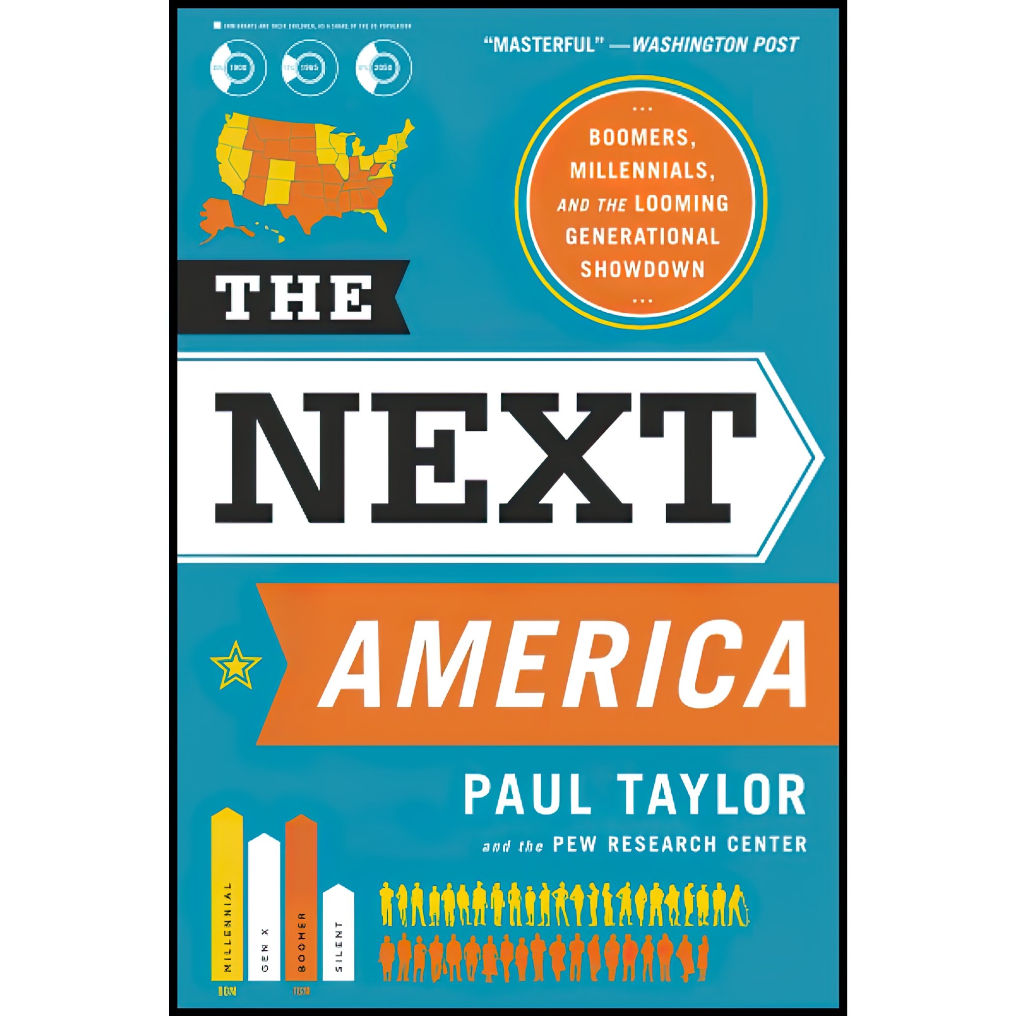 کتاب زبان اصلی The Next America اثر Paul Taylor انتشارات تازه ها