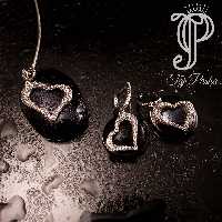 نیم ست نقره تاج پاشا کد 2010