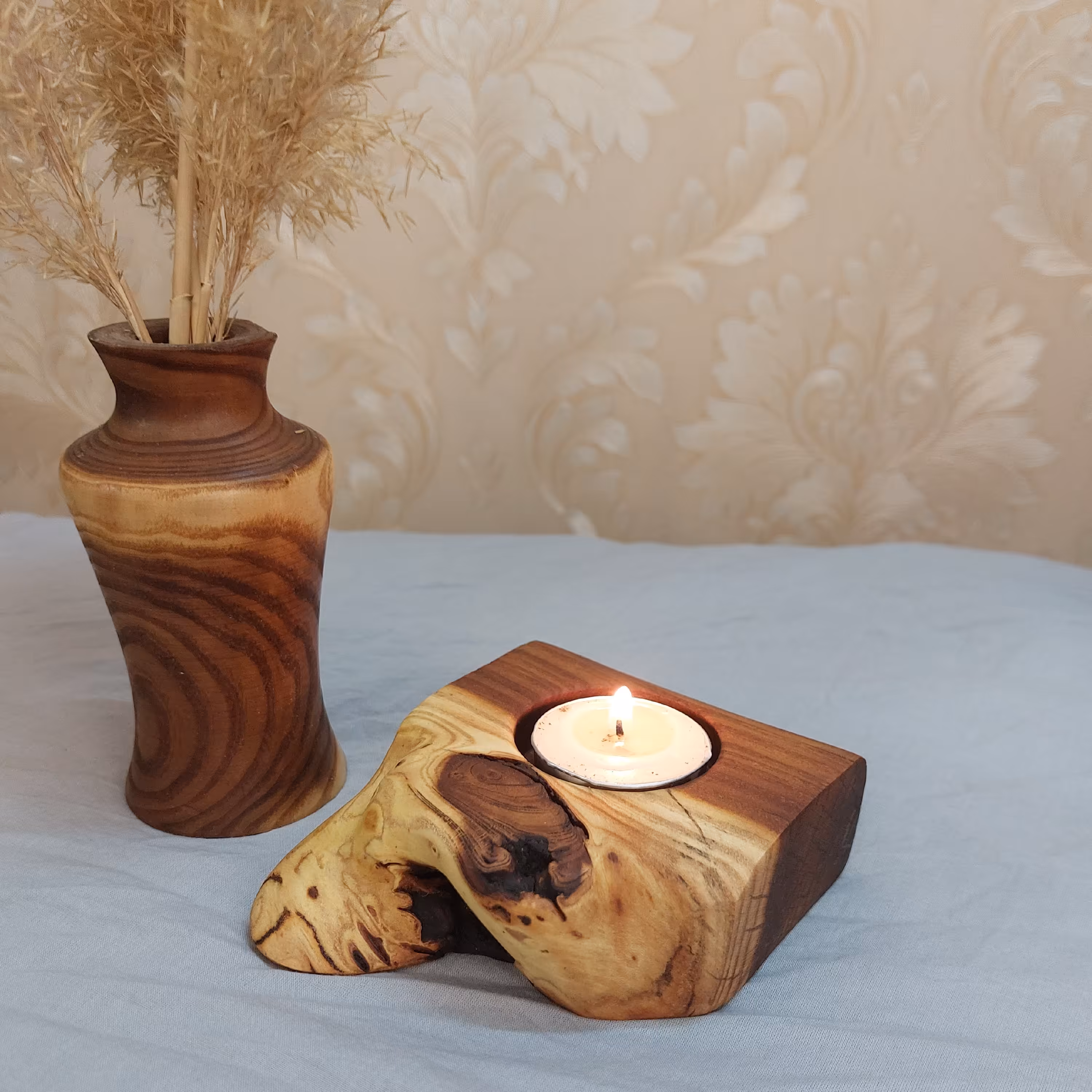 جاشمعی چوبی رستیک 