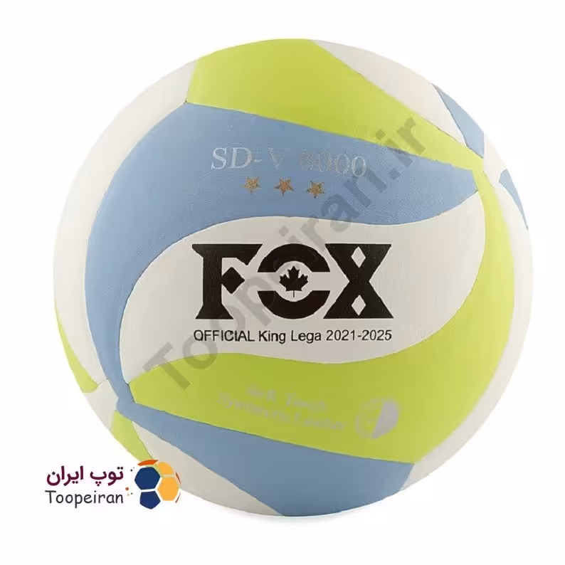  توپ والیبال فاکس FOX SD-V8000 DST آبی سبز 