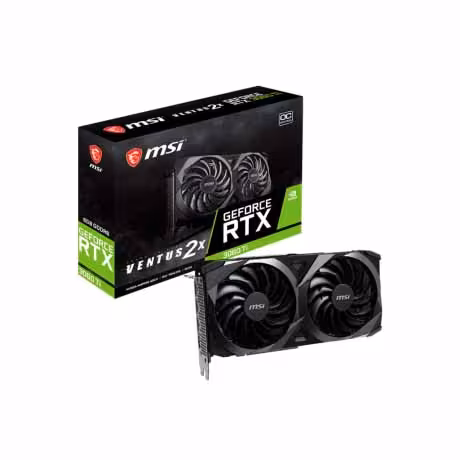 خرید کارت گرافیک ام اس آی Graphics MSI Geforce RTX 3060 Ti VENTUS 2X 12G OC V1 LHR با بهترین قیمت