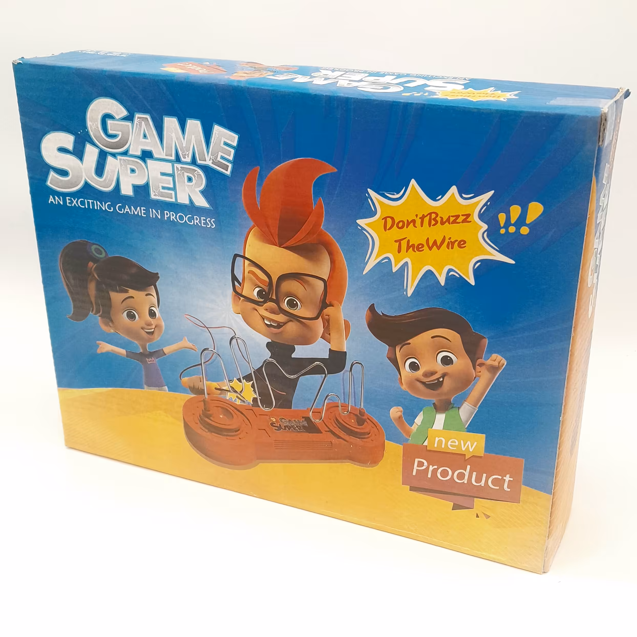 بازی فکری اعصاب سنج سوپر گیم جذاب  ایرانی جعبه ای باطری خور