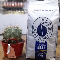 دانه قهوه بوربن میشلا  بلو Caffe Borbone  Miscela blu