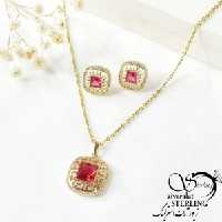 نیمست نگین قرمز ژوپینگ کد 6920