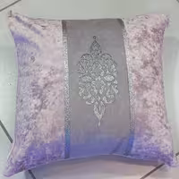 کوسن مخمل چرم 