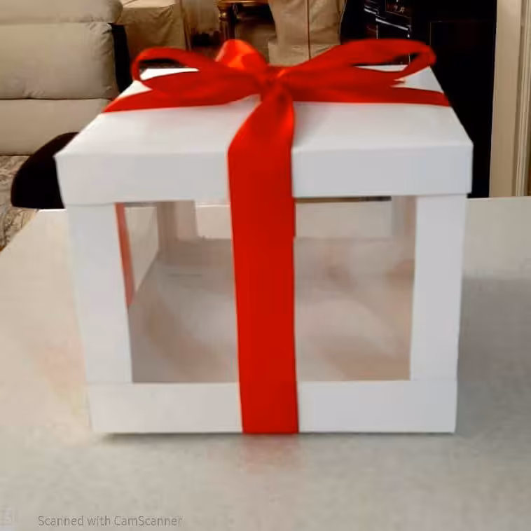 جعبه کیک و هدیه