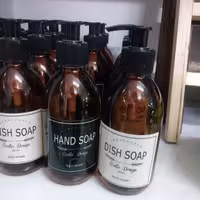 جا مایع دستشویی و ظرفشویی رنگ شامپاینی ارسال بصورت پسکرایه 