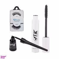 ریمل جدا کننده کد 20 به همراه خط چشم و مژه مصنوعی تیک مجموعه 3 عددی