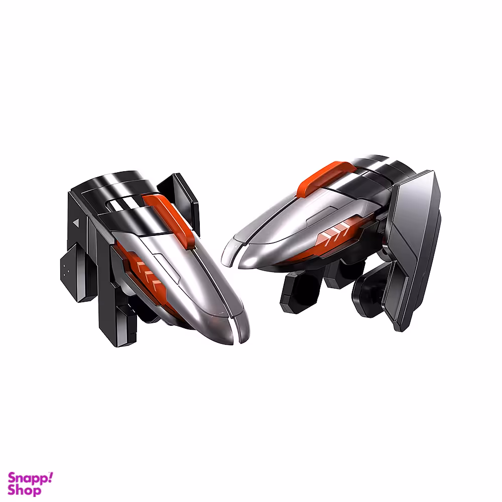 دسته بازی مغناطیسی گوشی موبایل مدل AK06 شش انگشتی مناسب PUBG و Call of Duty