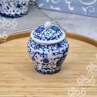 بانکه سرامیک جینجر جار قلم آبی 414/3