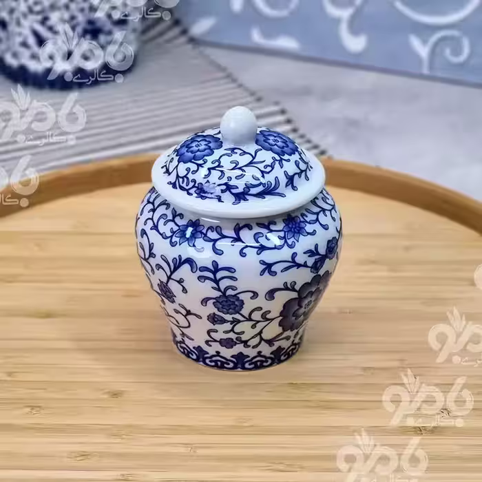 بانکه سرامیک جینجر جار قلم آبی 414/3