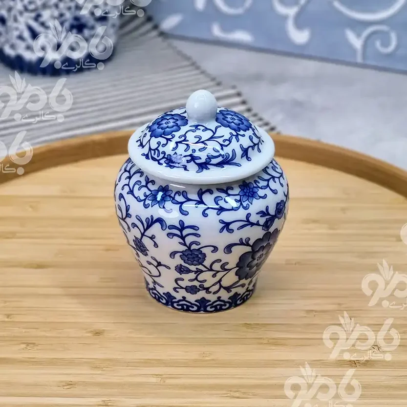 بانکه سرامیک جینجر جار قلم آبی 414/3