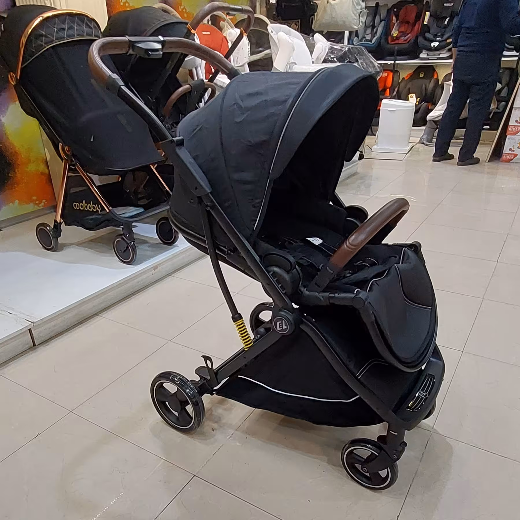 کالسکه چمدانی صندلی 2 طزفه آلمانی کیفیت ممتاز