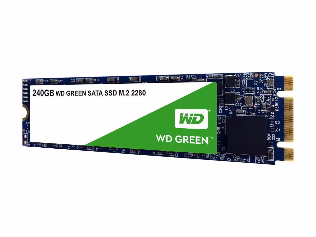 حافظه اس اس دی M.2 وسترن دیجیتال Green WDS240G2G0B ظرفیت 240 گیگابایت