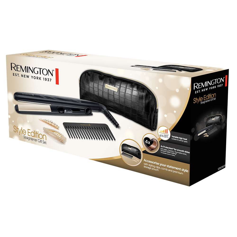 ست اتو موی سرامیکی رمینگتون Remington مدل Style Edition – S3505GP  | صاف کننده مو