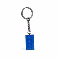 جا کلیدی لگو KeyChain 2x4 stud blue lego 850152