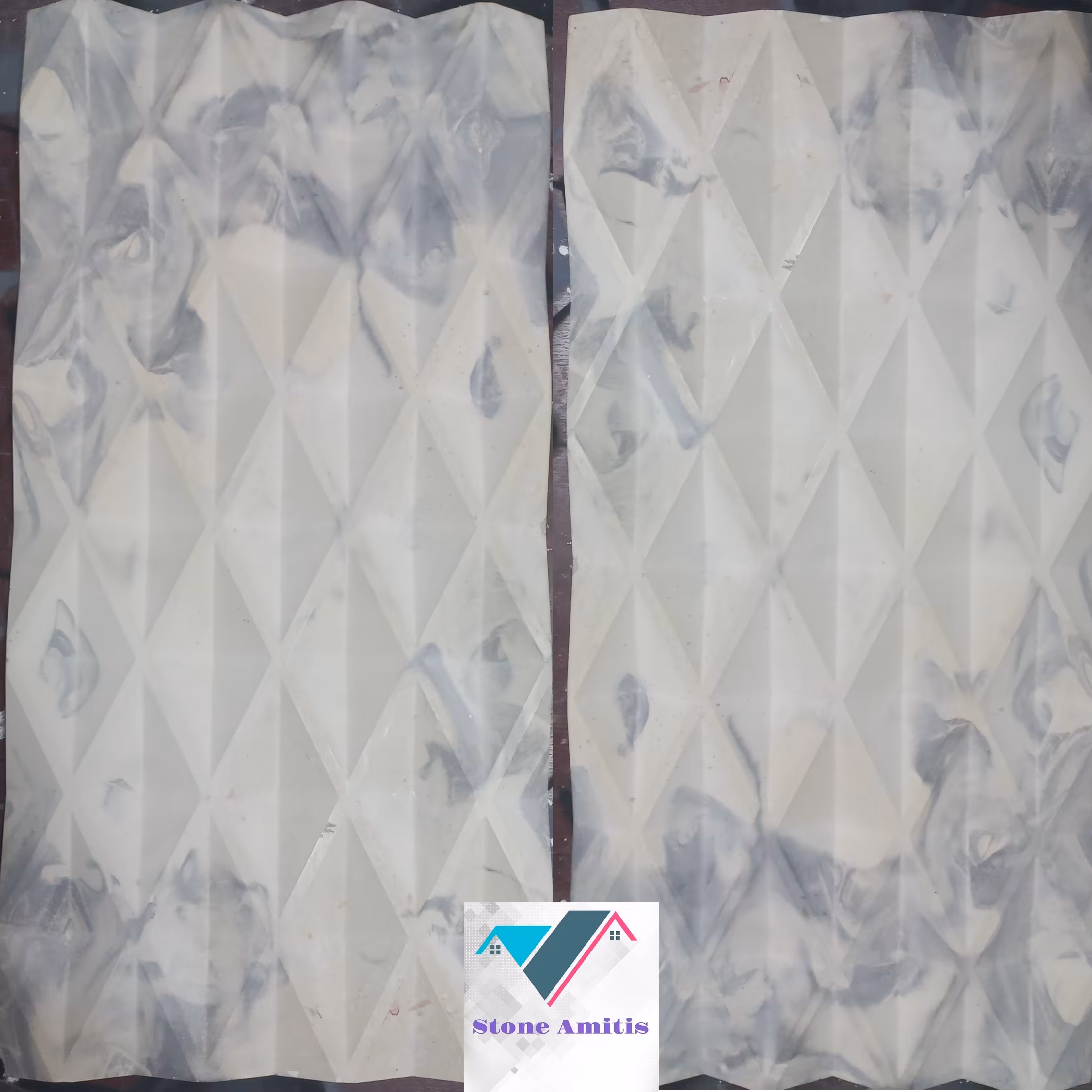 سنگ مصنوعی طرح ژیوان ابعاد 40-80 سانتیمتر قیمت به ازای یک متر مربع