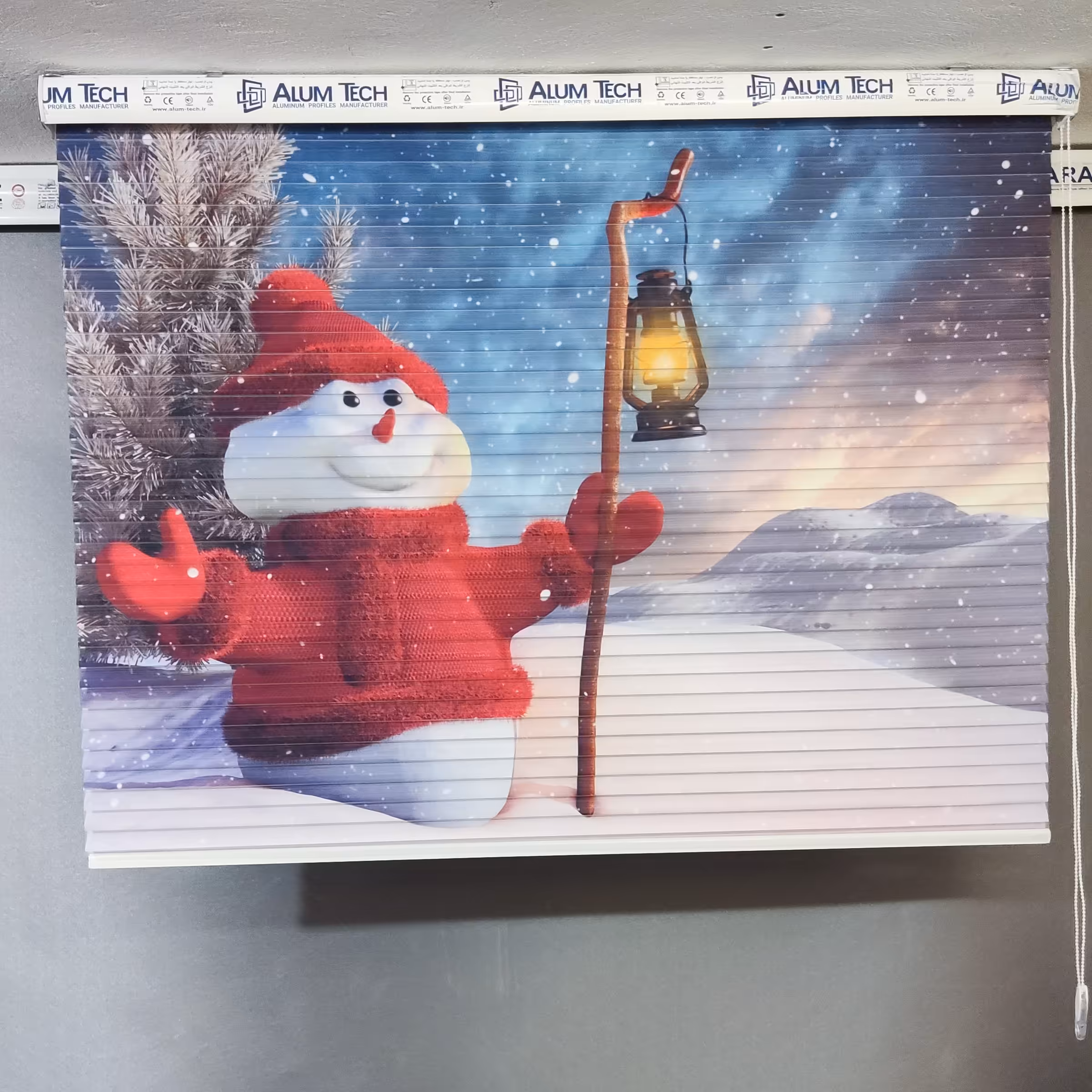 پرده زبرا سه بعدی چاپی ترک 11235