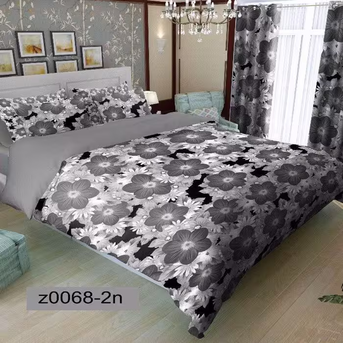 سرویس روتختی 2 نفره تنسل چاپی برندترک لند(Turk Land) z 68