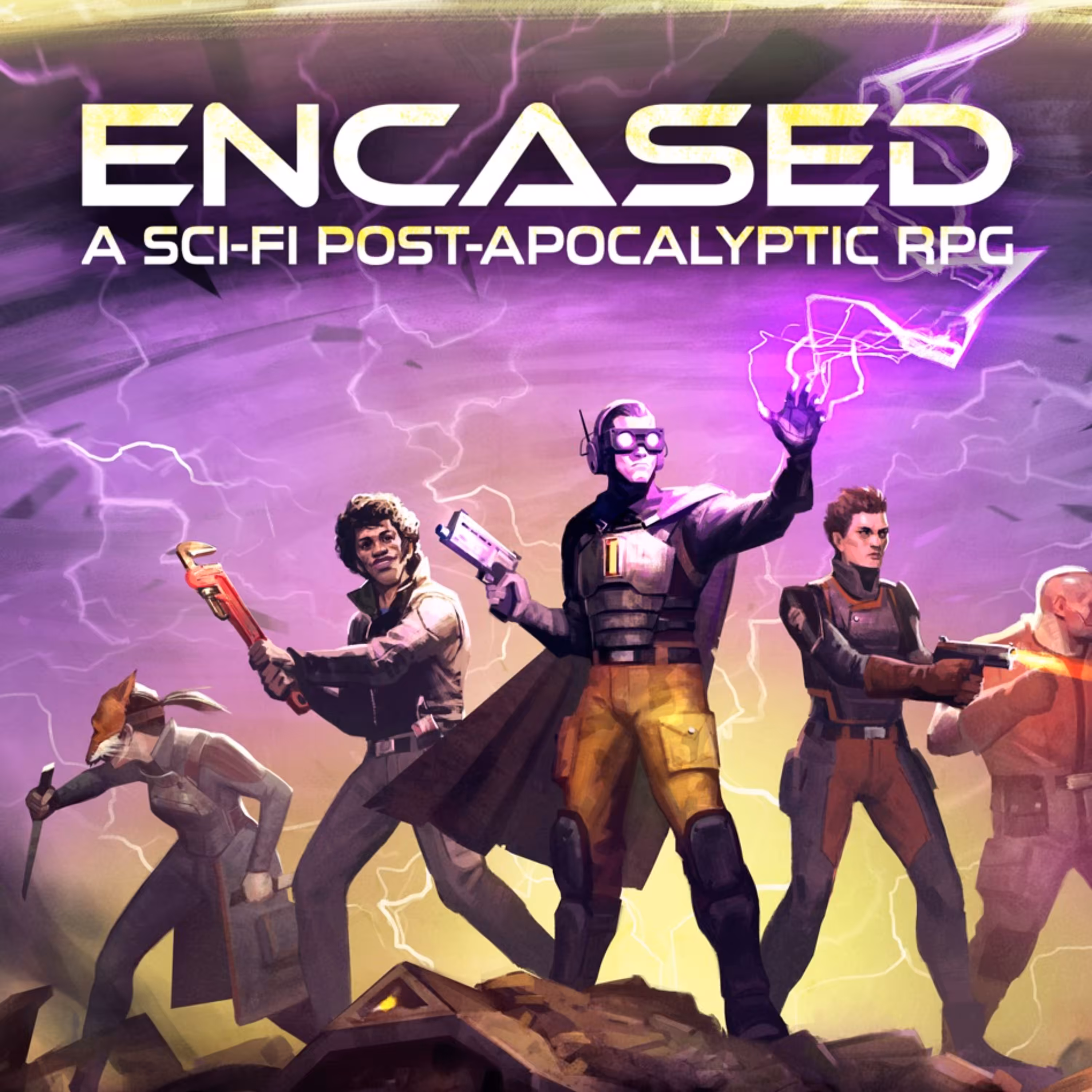 بازی کامپیوتری Encased A Sci-Fi Post-Apocalyptic RPG