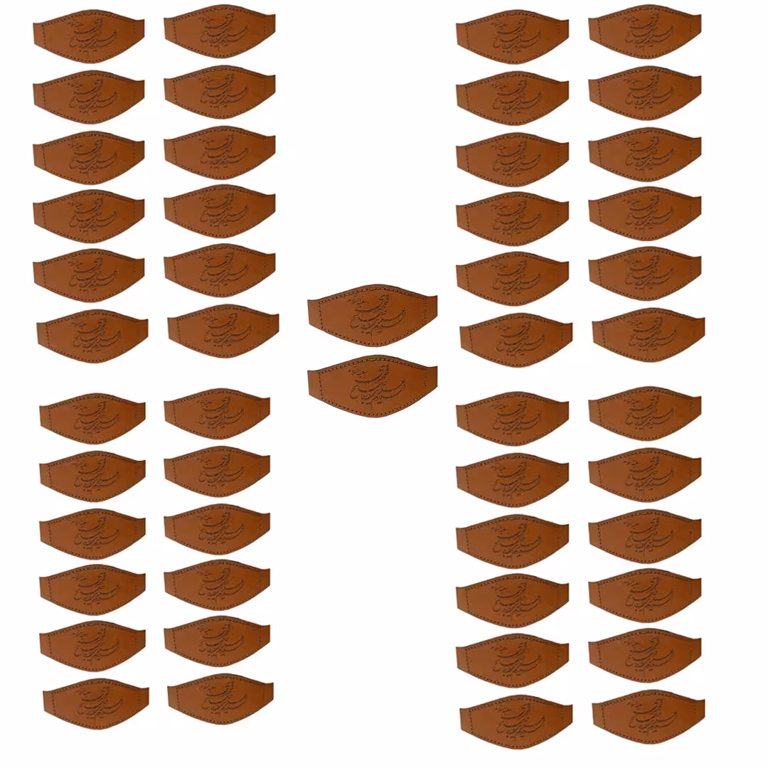 بازوبند چرم  طبیعی دست دوز حکاکی شده 50عددی کد 0014  ارسال رایگان 