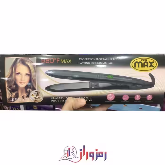 اتو مو حرفه ای پرو مکس pro max مدل mx-1280