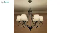 لوستر مدرن 6 شعله مدل S223
