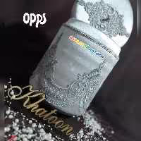 سطل و جادستمال مخملی دایره  رنگ طوسی و قابل اجرا در رنگ های مختلف  طول و عرض استاندارداز برند ولوت خاتون تولید کننده