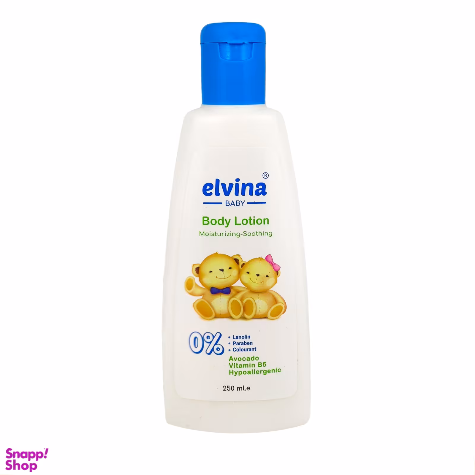 لوسیون بدن کودک الوینا (Elvina Hair) حجم 250 میلی لیتر