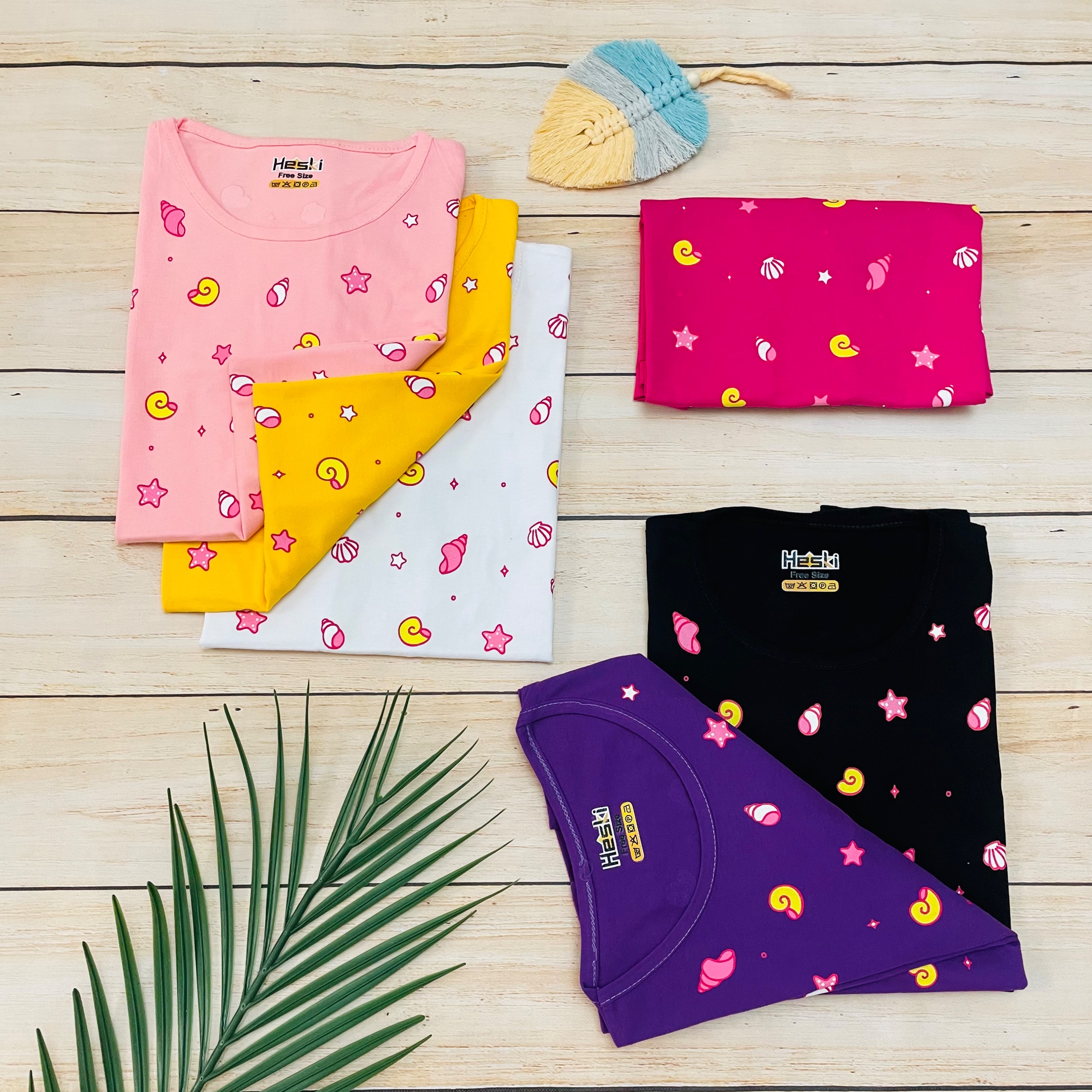 تیشرت نخ پنبه فانتزی