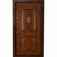 درب ضد سرقت مدل دوقاب منبت گلدار روکش راش درب خان هزینه ارسال بر عهده مشتری