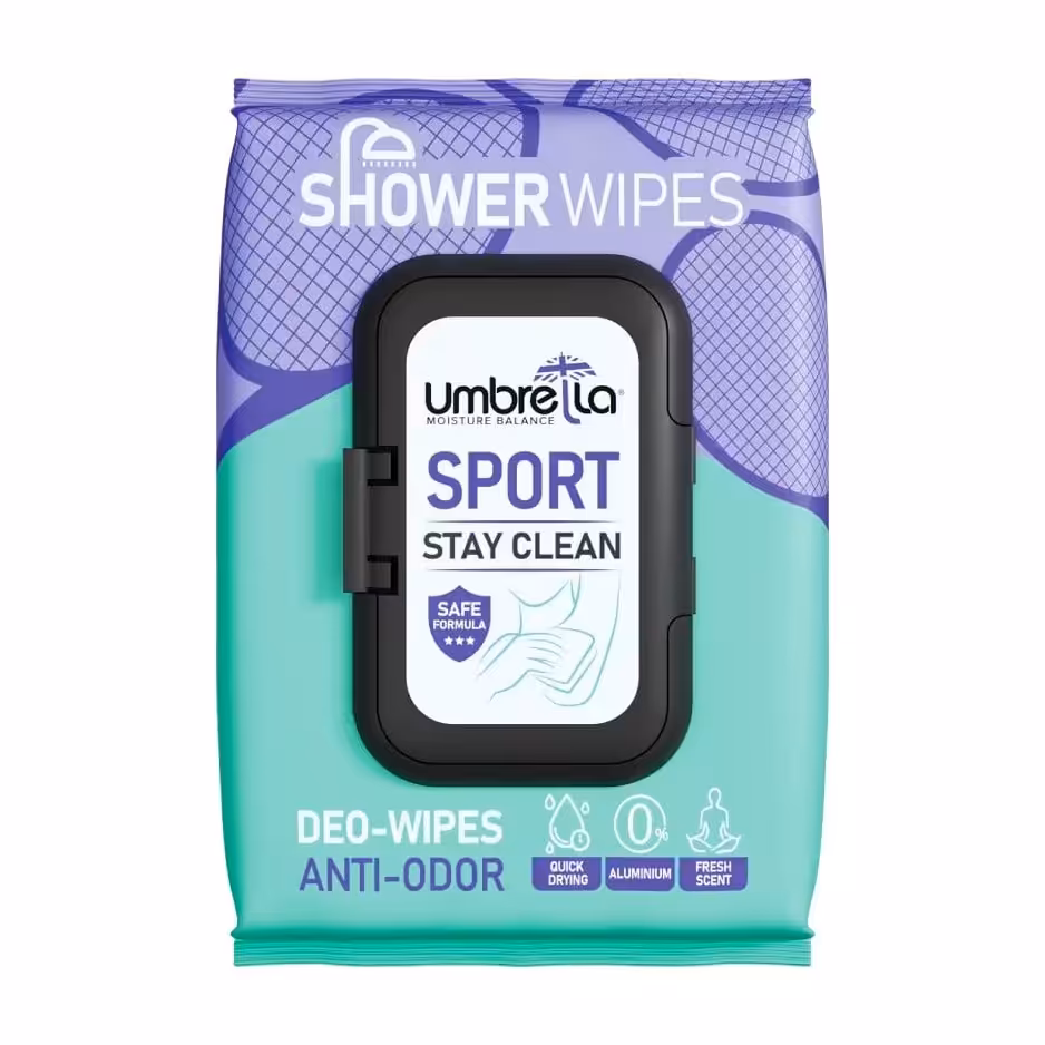 دستمال خوشبوکننده بدن 50 برگی آمبرلا مدل sport