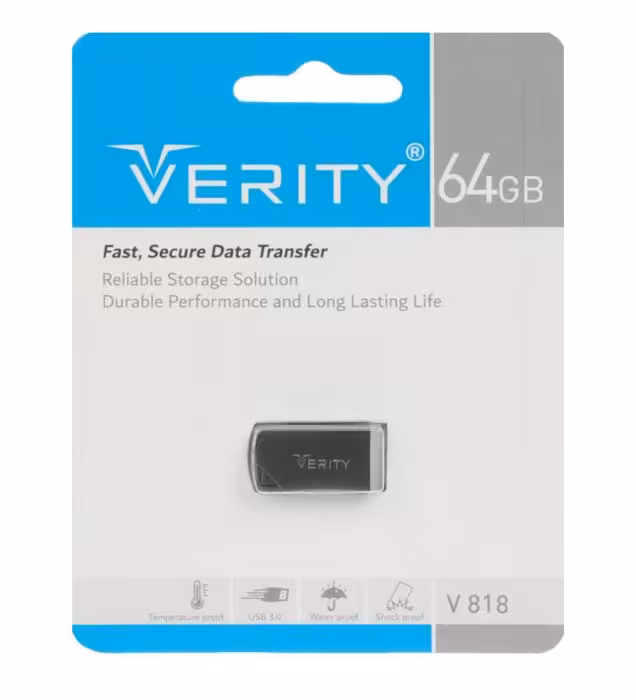فلش مموری وریتی مدل V818 USB 3.0 ظرفیت 64 گیگابایت