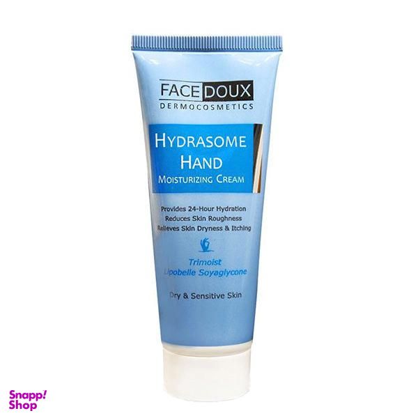 کرم مرطوب‎ کننده دست فیس دوکس (Face Doux) سری Hydrasome مناسب پوست های خشک و حساس حجم 75 میلی‎ لیتر