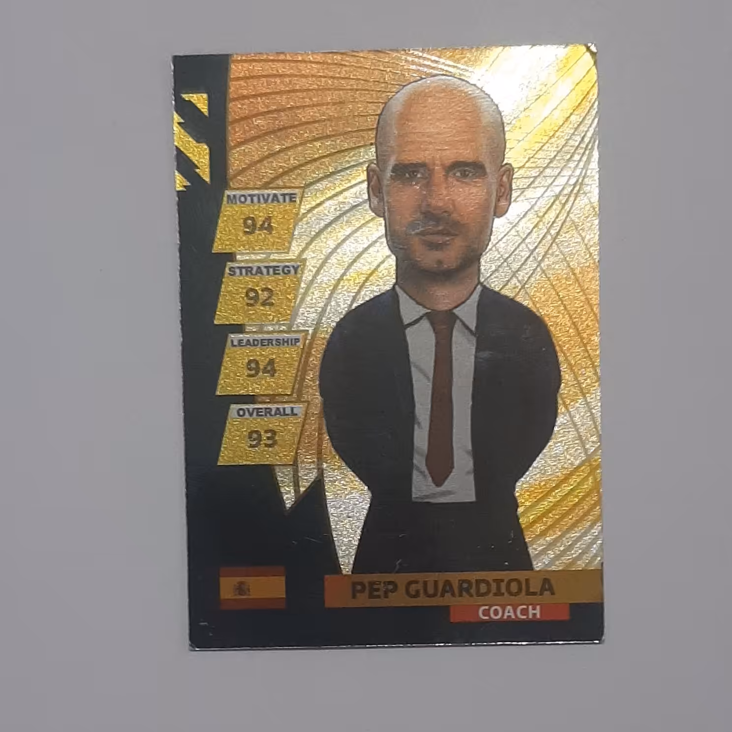 کارت فوتبالی کمیدی مربی GUARDIOLA