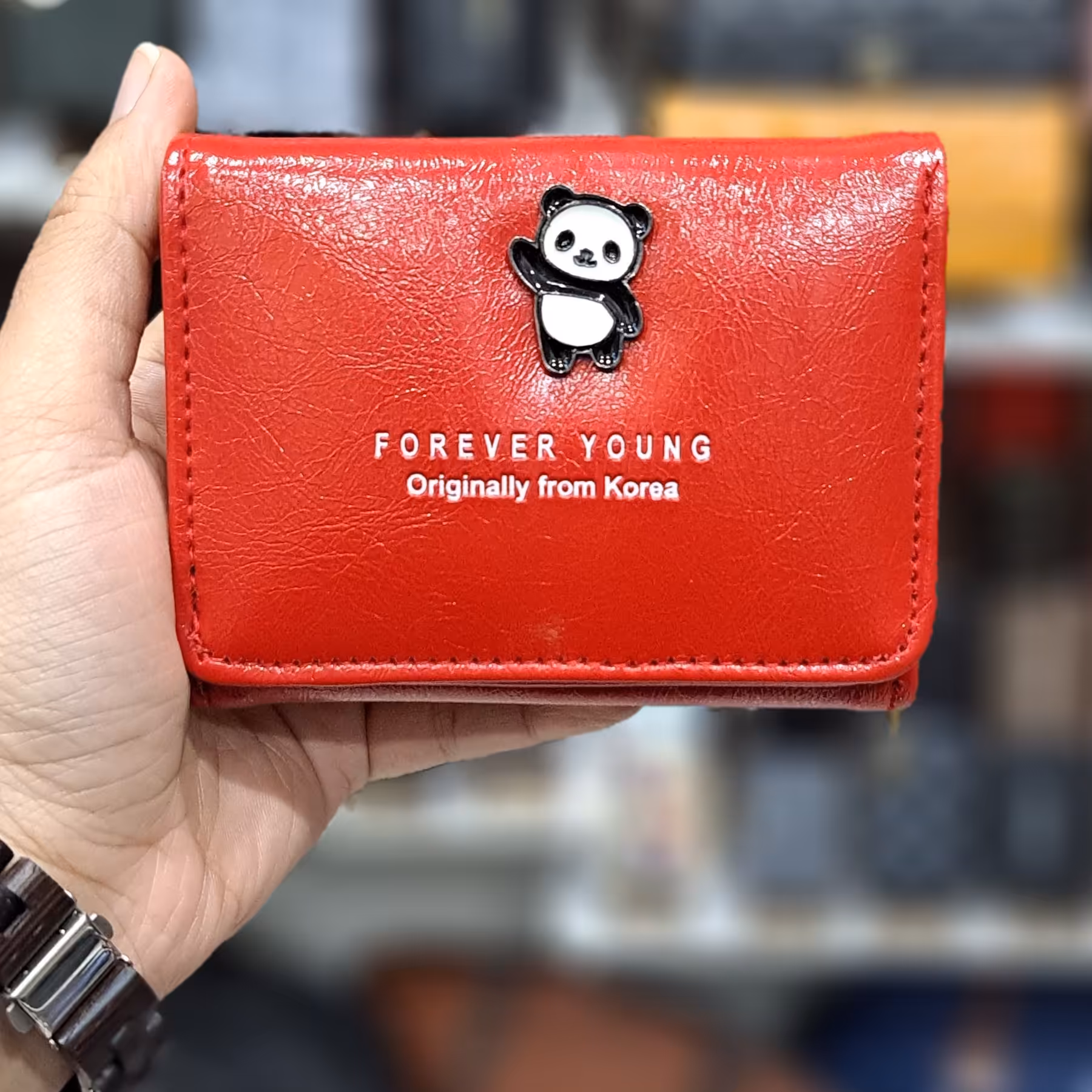 کیف پول جاکارتیه طرح پاندای ایستاده کیفیت عالی