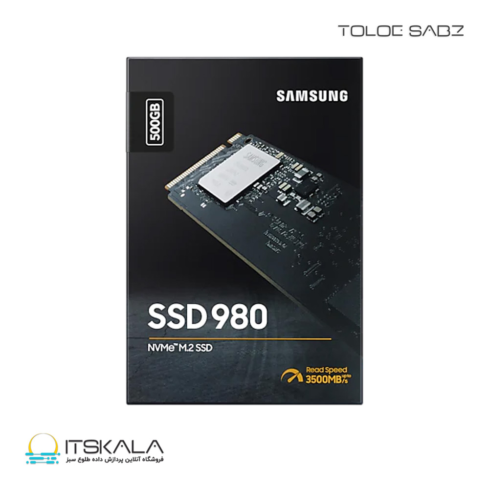 قیمت و خرید حافظه SSD M.2 سامسونگ 980 NVMe ظرفیت 500 گیگابایت | ITSKALA