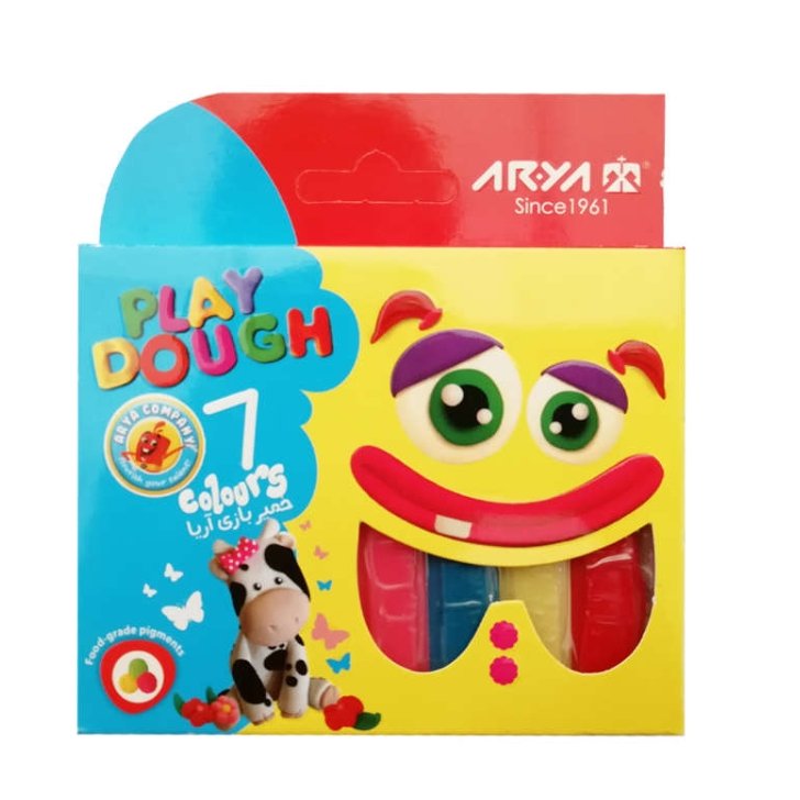 خمیربازی 7رنگ مارک آریا 