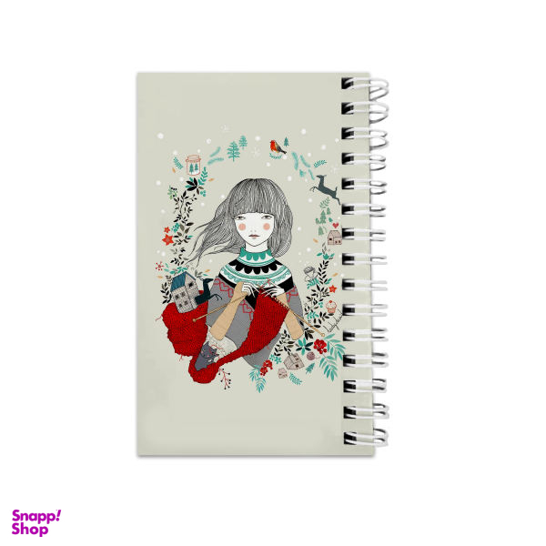 دفترچه یادداشت مدل to do list طرح دختر فانتزی کد 450556
