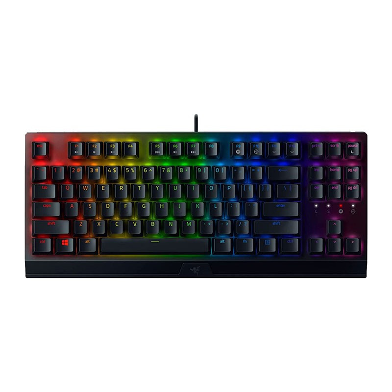 کیبورد ریزر مدل BLACKWIDOW V3 TENKEYLESS (YELLOW SWITCH) - کالاوما