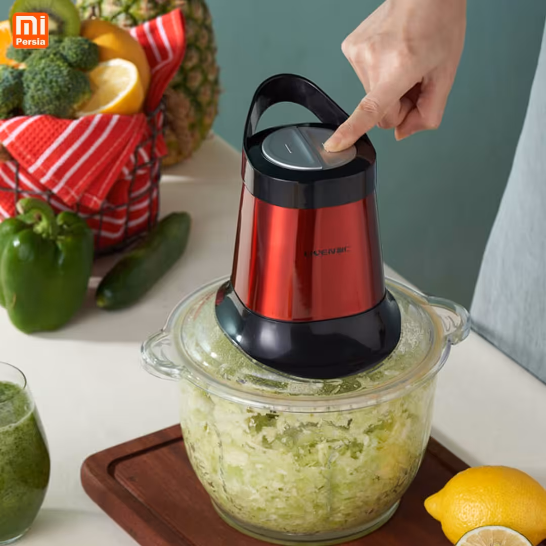 خردکن و غذاساز شیائومی دومخزنه محصول.کاربردی با کیفیت عالی 