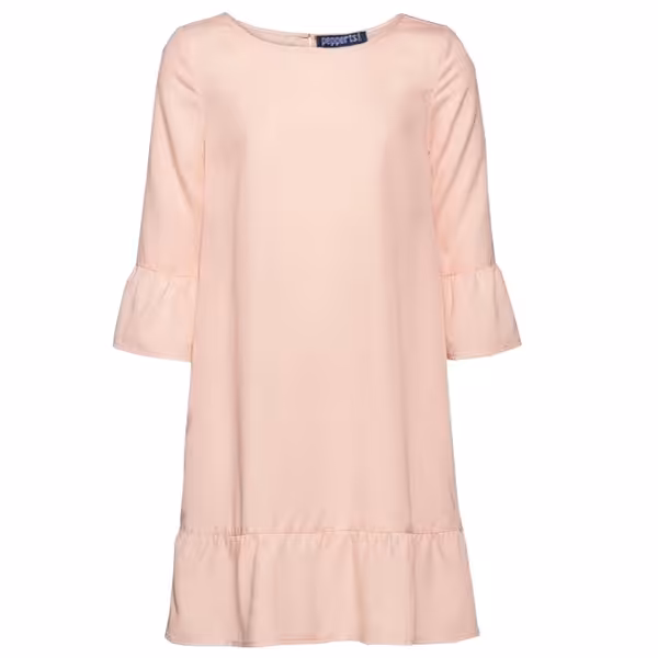 پیراهن مجلسی خنک و شیک دخترانه  صورتی کمرنگ Pepperts آلمان مناسب 8 تا 9  سال