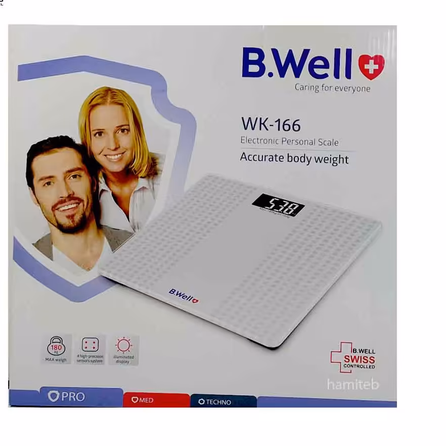 ترازو دیجیتال بی ول مدل WK-166 تحت لیسانس سوئیس