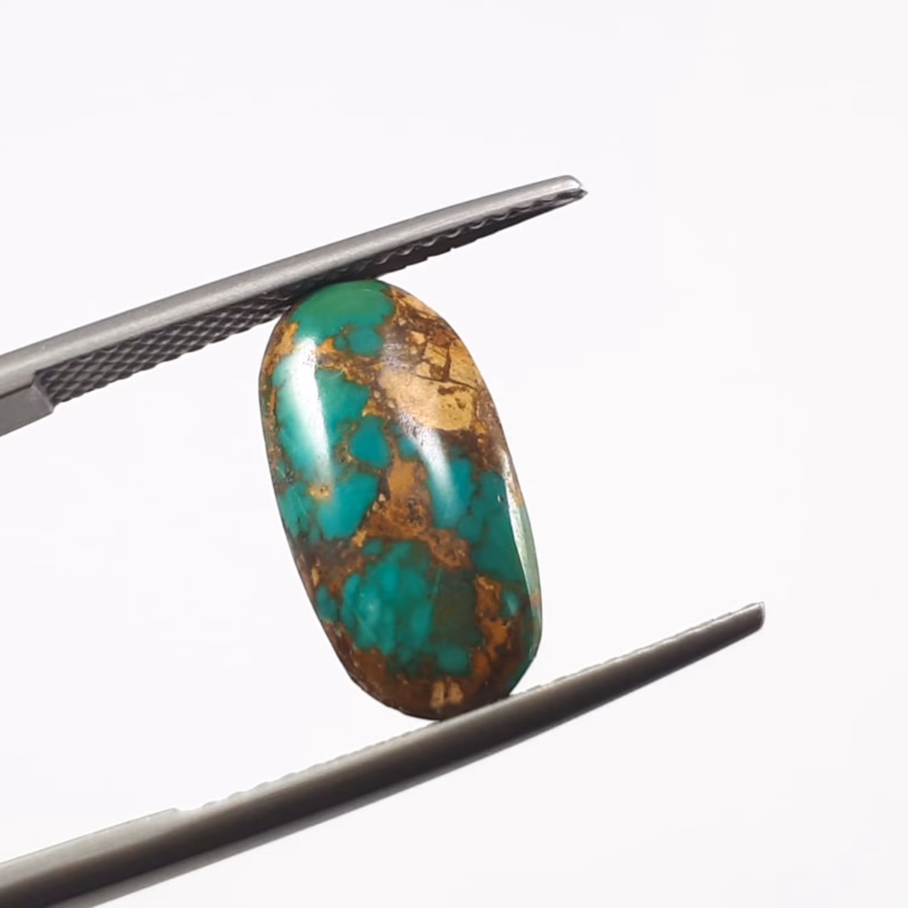 نگین  فیروزه سبز شجری نیشابوری  کد F 2392