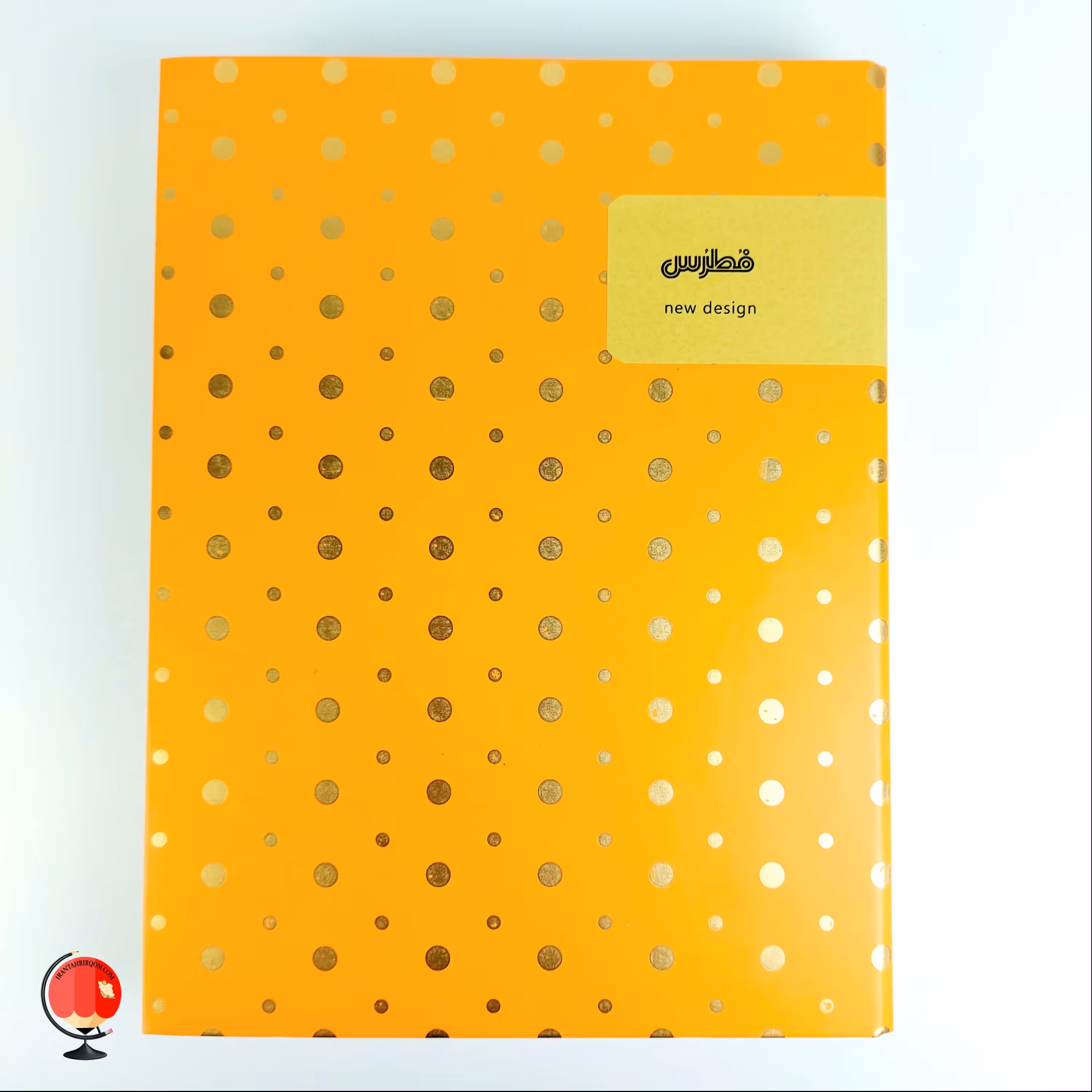 دفتر کلا سوری فطرس 100 برگ طرح توپی نارنجی کد 3542