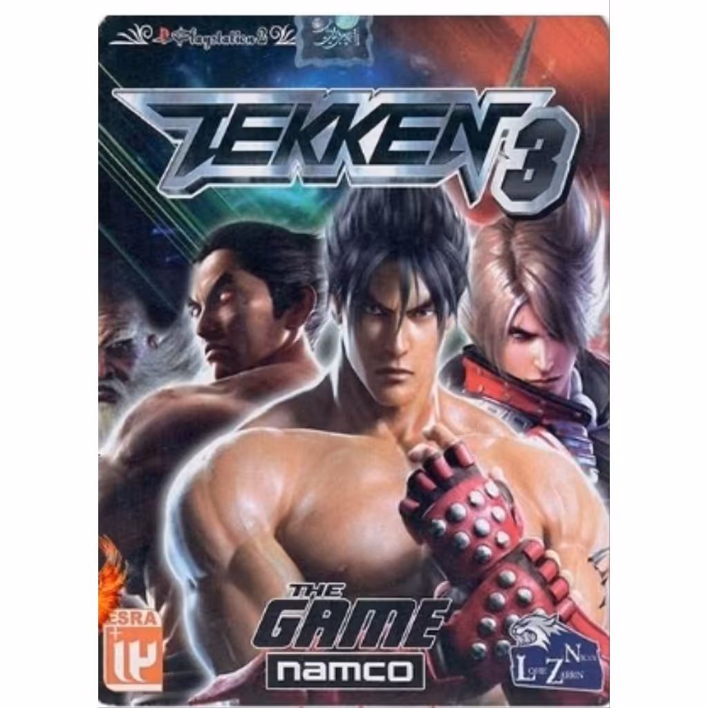 بازی TEKKEN 3 مخصوص پلی استیشن PS2 .